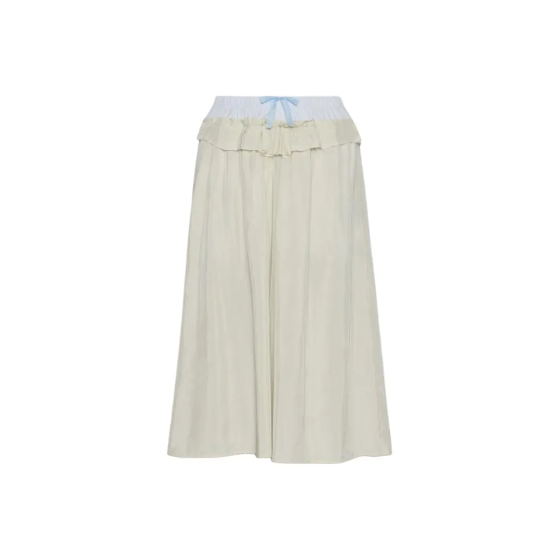 Maison Margiela Poplin Midi Skirt