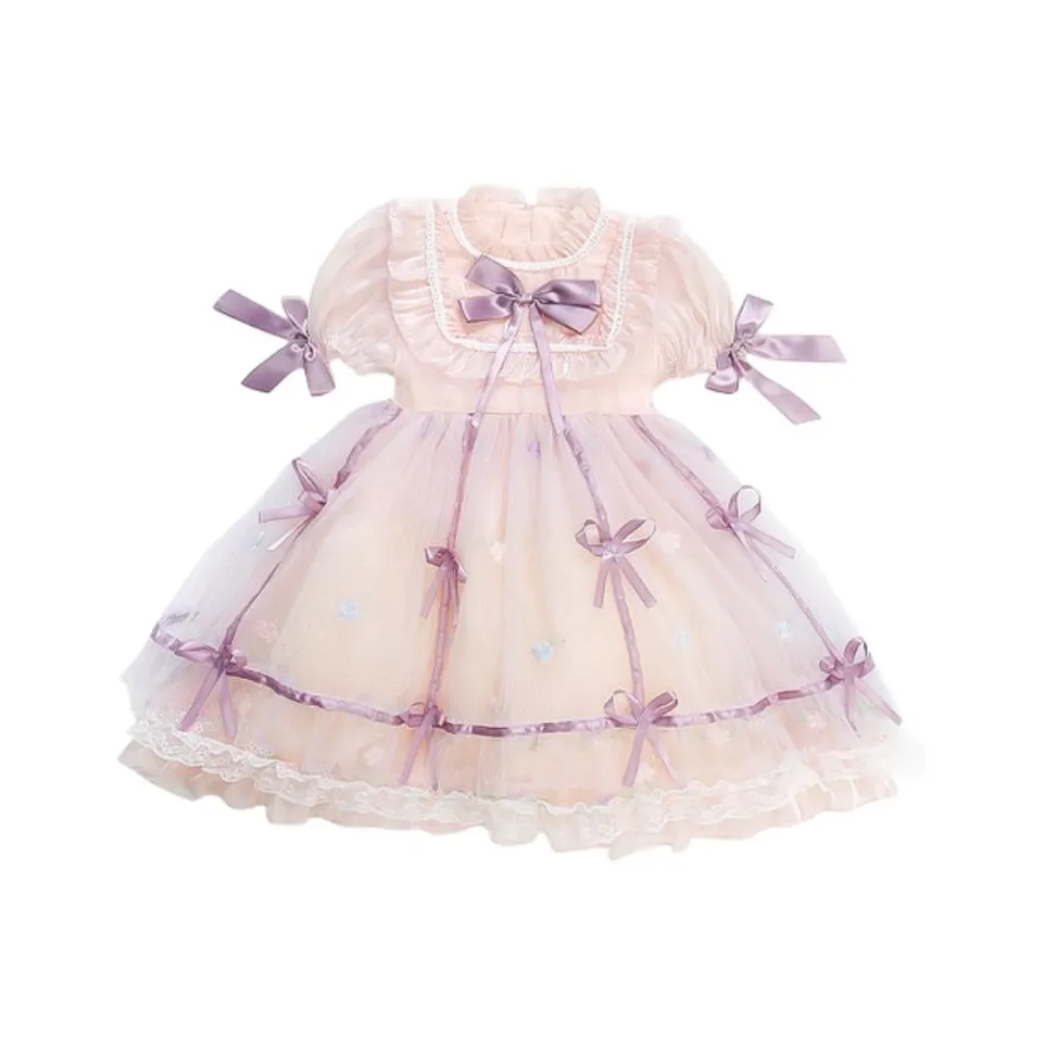 Lanza Платье Розовое для детей 3-7 лет