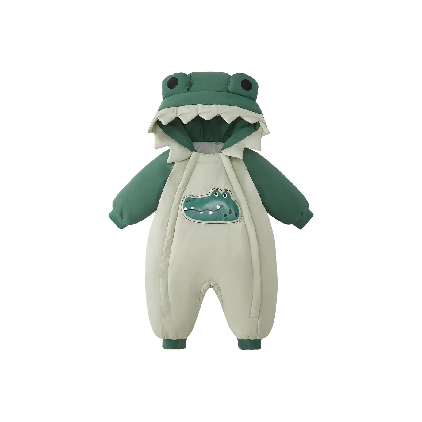 JELLYBABY Пуховик Зеленый для Младенцев и Детей дошкольного возраста