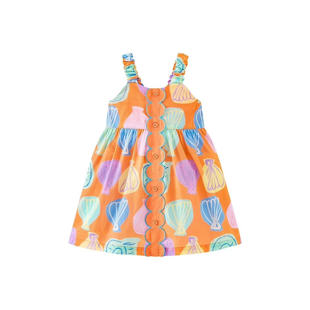 Mini Bala Платье Желто-синий Тон 00338 Дети Возраст 3-7 Лет