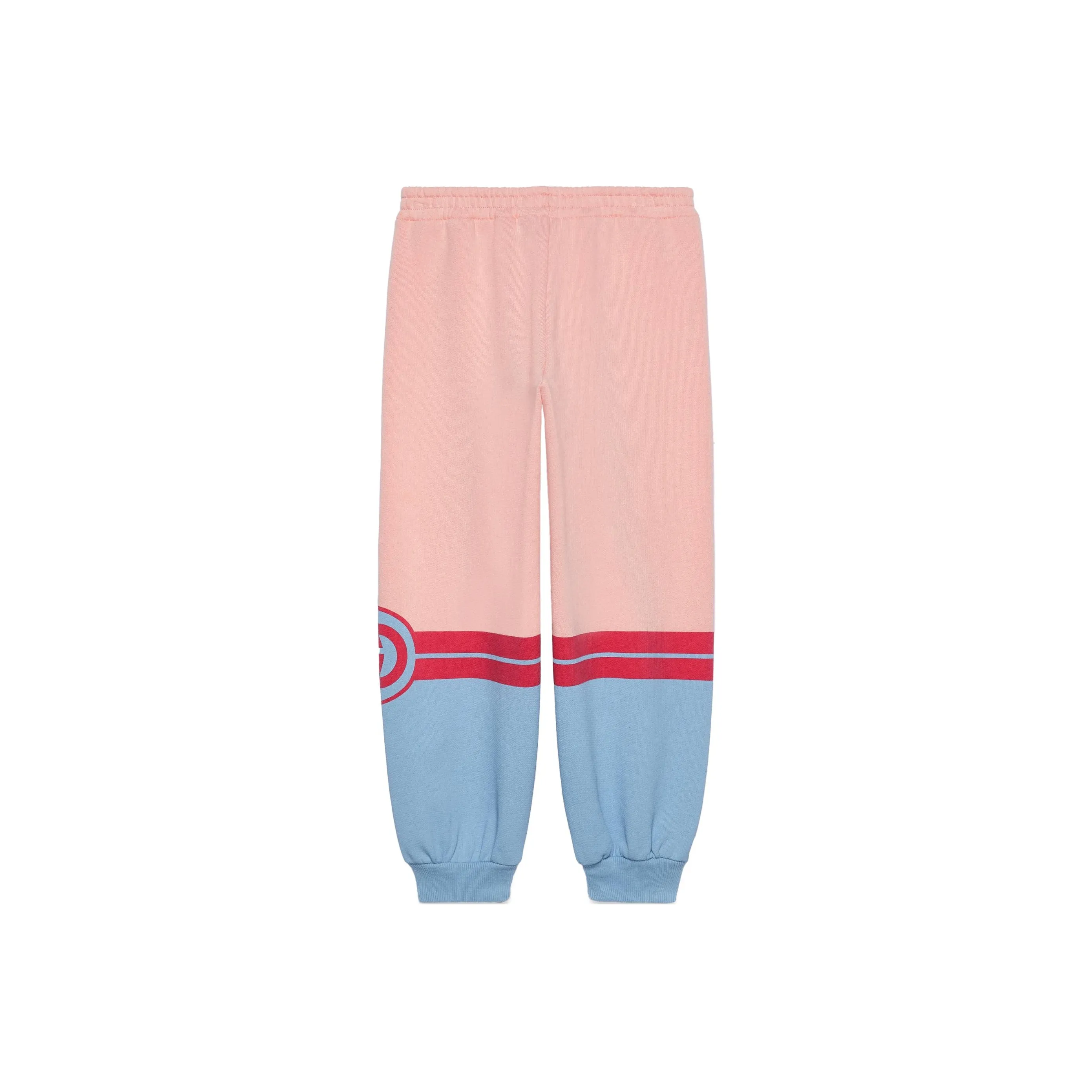 Детские GUCCI SS24 Вязаные Спортивные Штаны Розовые