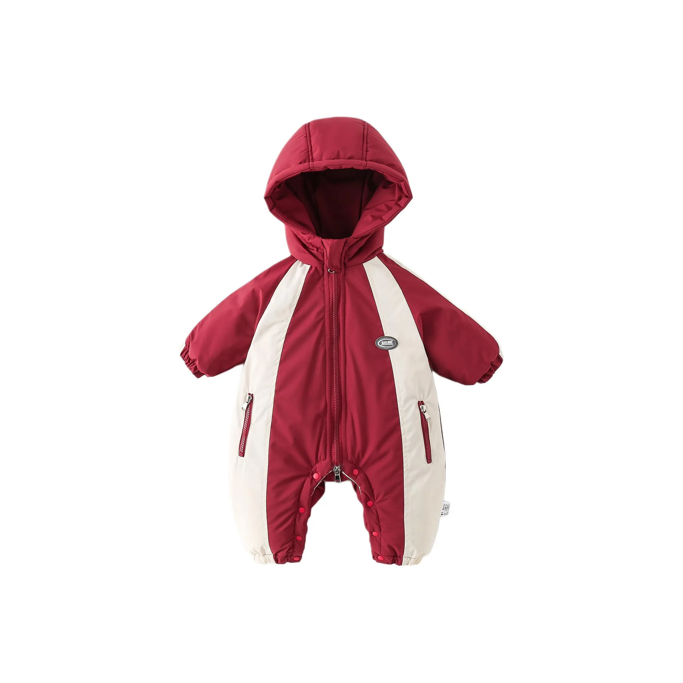 XiaoJinBu Комбинезон Темно-красный для младенцев и малышей