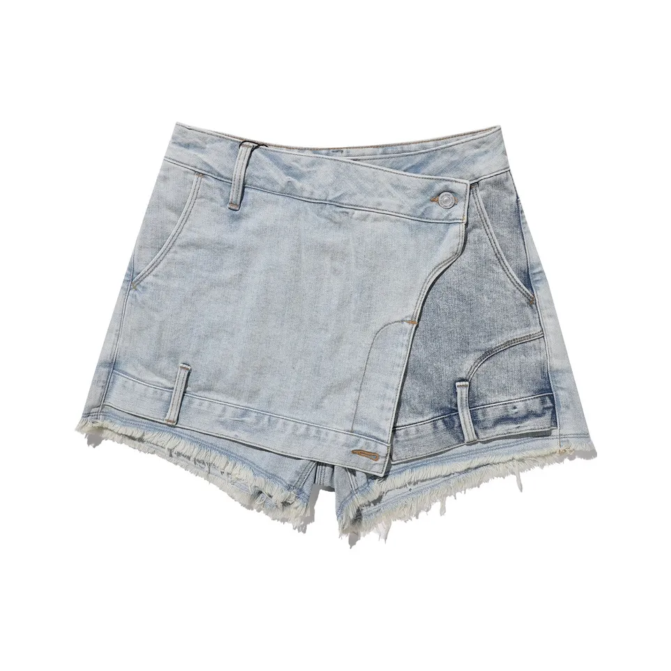 ABLE JEANS Chinese Imagination Series Denim Shorts Women's