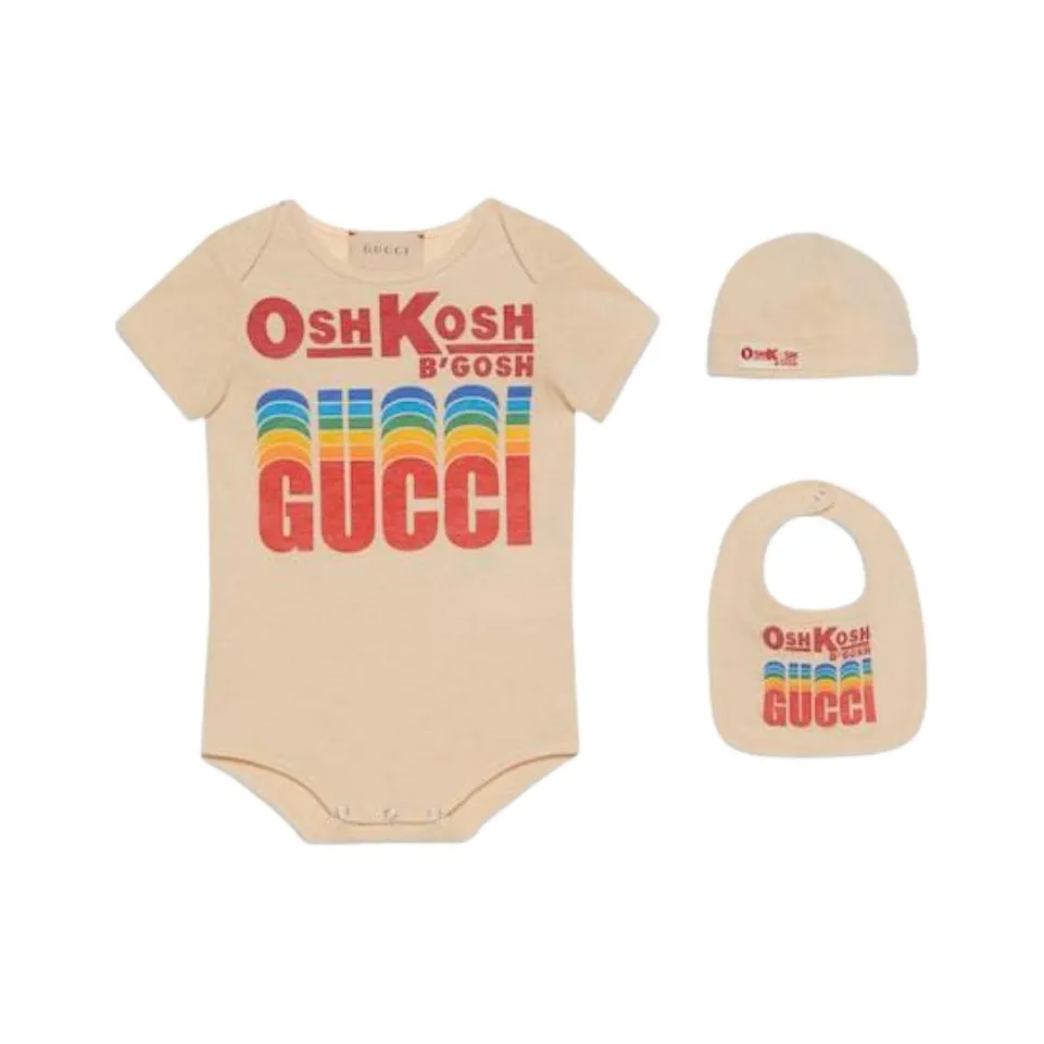 GUCCI Комбинезон Бежевый Infant Wa Toddler