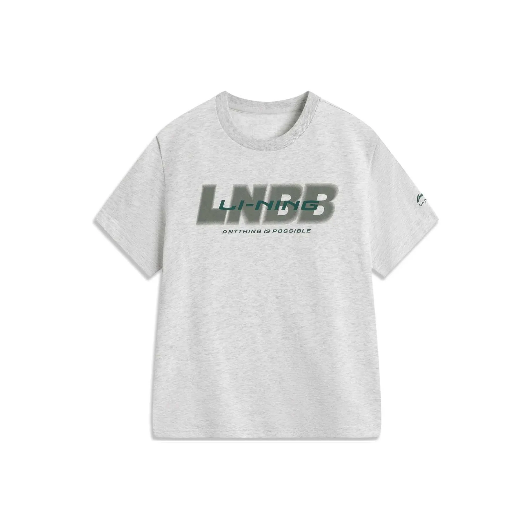 LINING YOUNG Sports Life Collection Т-рубашка New Light Фотиния Серый Детский