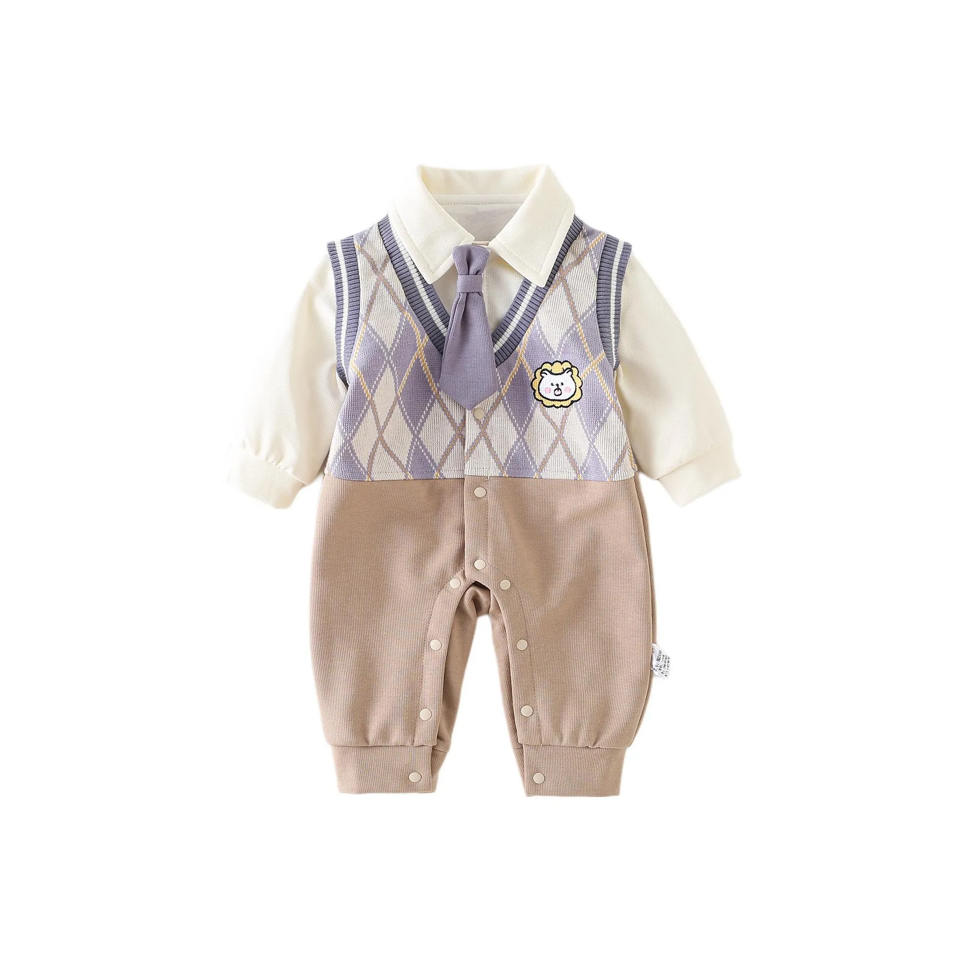 XiaoJinBu Комбинезон Фиолетовый Infant и Toddler