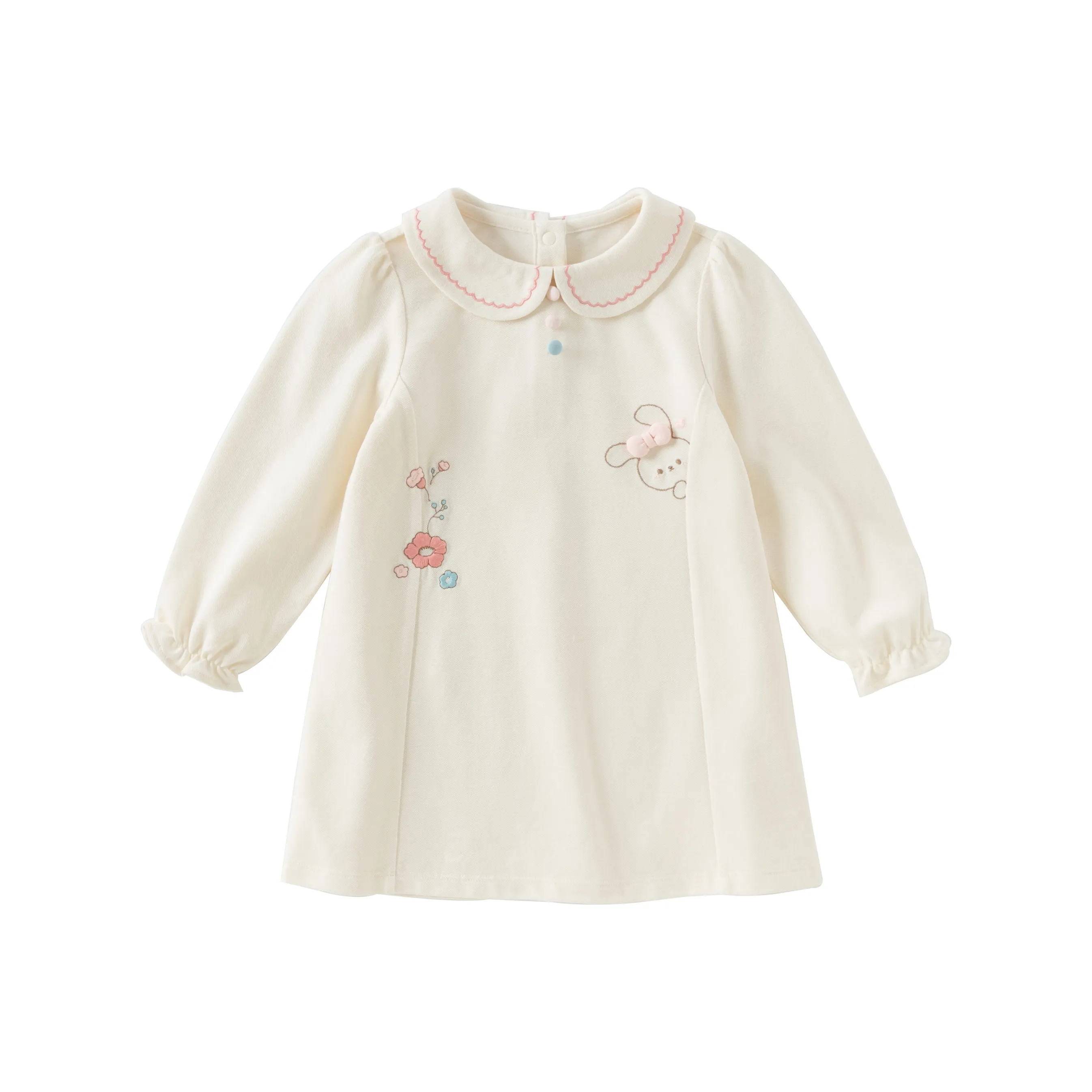 DAVE BELLA Платье Бежевый Children Возраст 3-7 лет