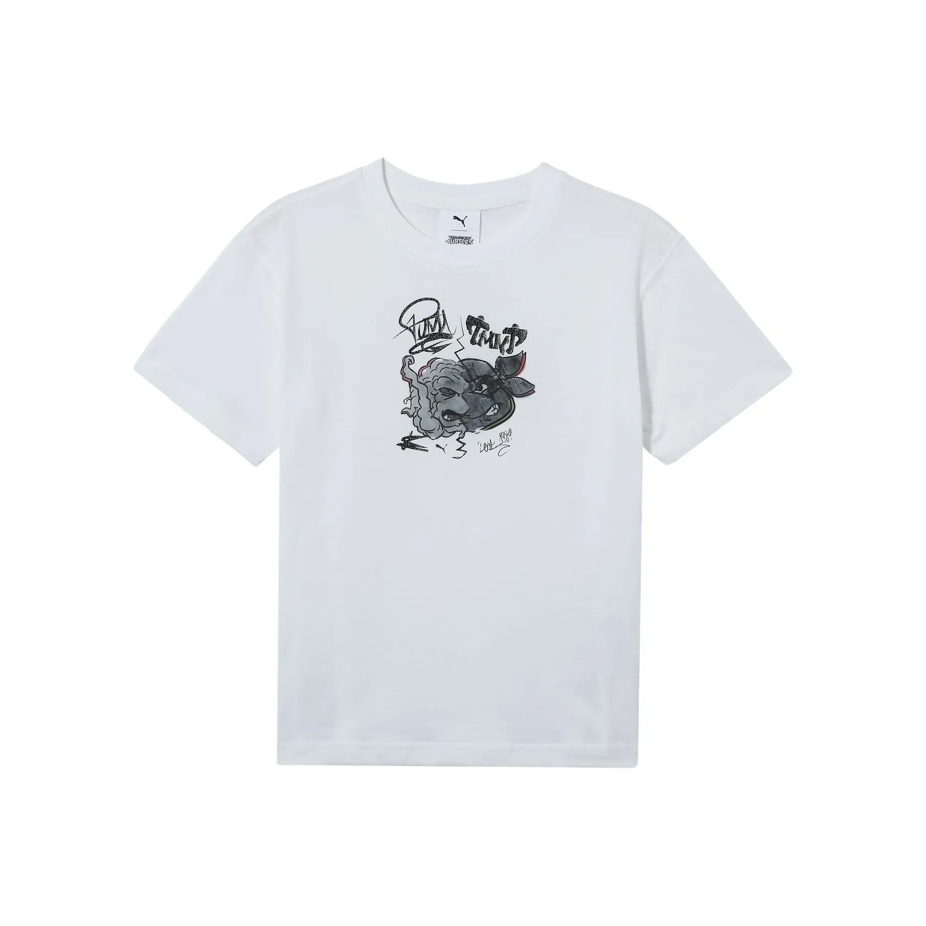 PUMA x TMNT T-Shirt RELAXEDgraphic Белый Подростки