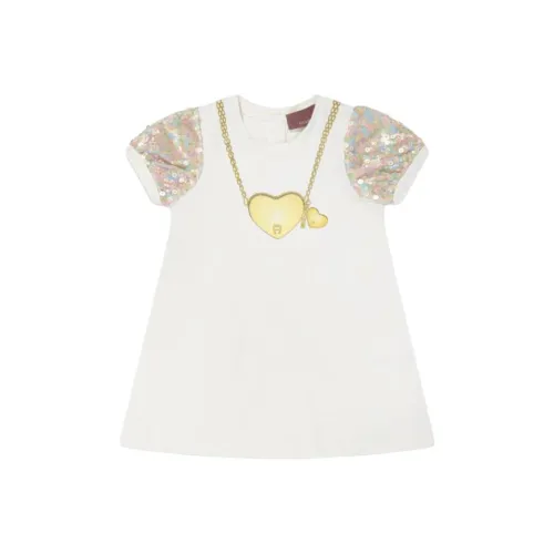 Aigner Kids Белые Детские Платья