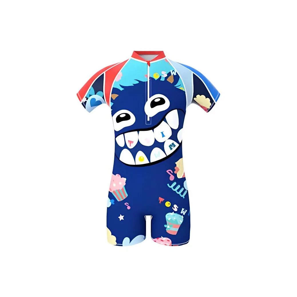 TOSWIM Детский купальник небесно-голубого цвета для детей в возрасте 3-7 лет