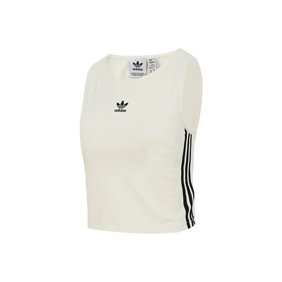 Adidas Originals 3 Stripes Спортивные жилеты Женские Белые