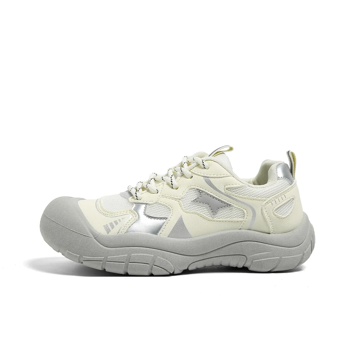 HUANQIU Амортизаторы Slip-resistant устойчивые к истиранию Низкий топ Альпинистская обувь Женская Бежево-серый