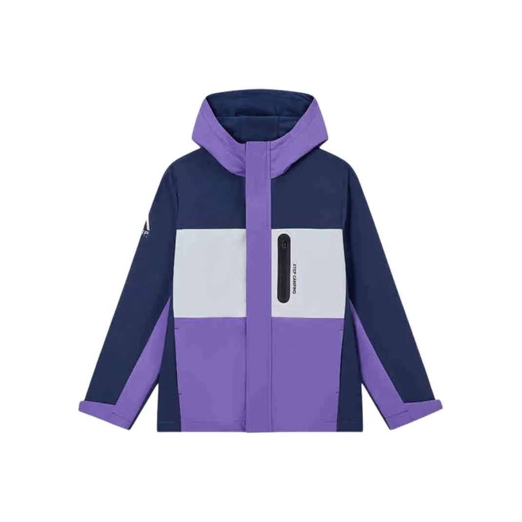 XTEP Ветровка Spiritual Фиолетовый Подростки