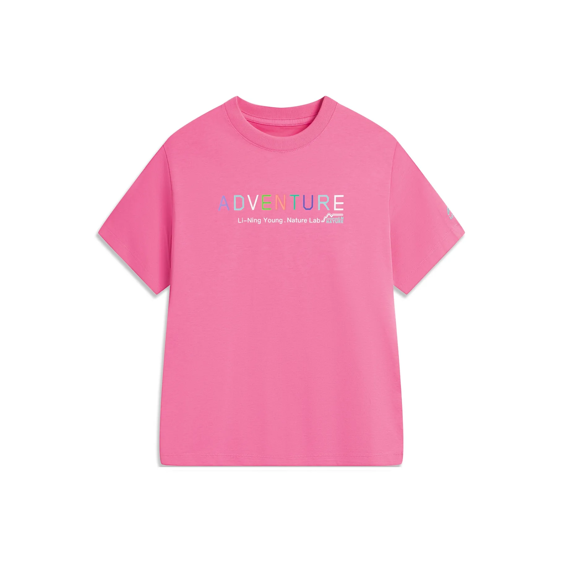 LINING YOUNG На открытом воздухе T-рубашка Azalea Розовый