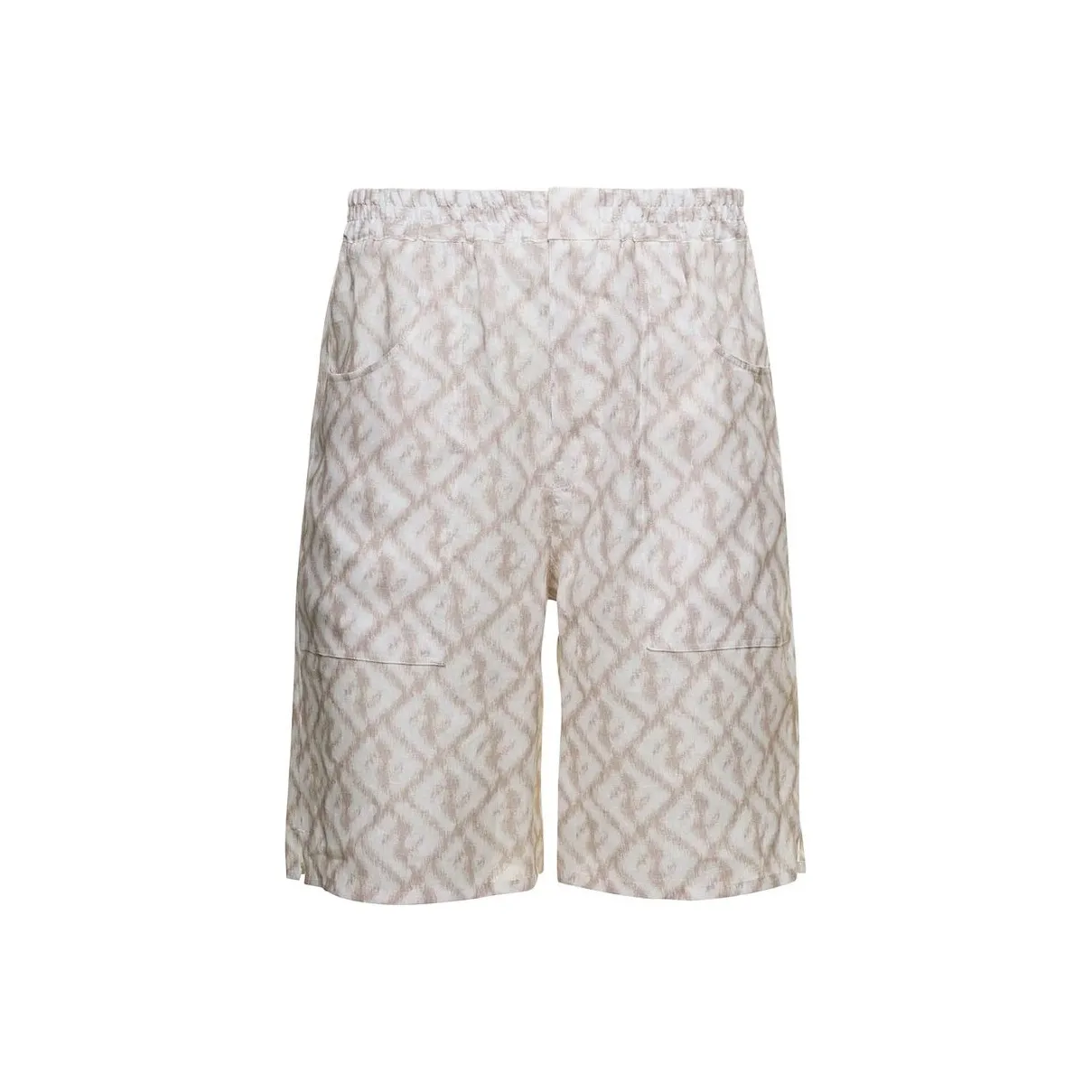 drop-crotch cargo Gris Shorts
