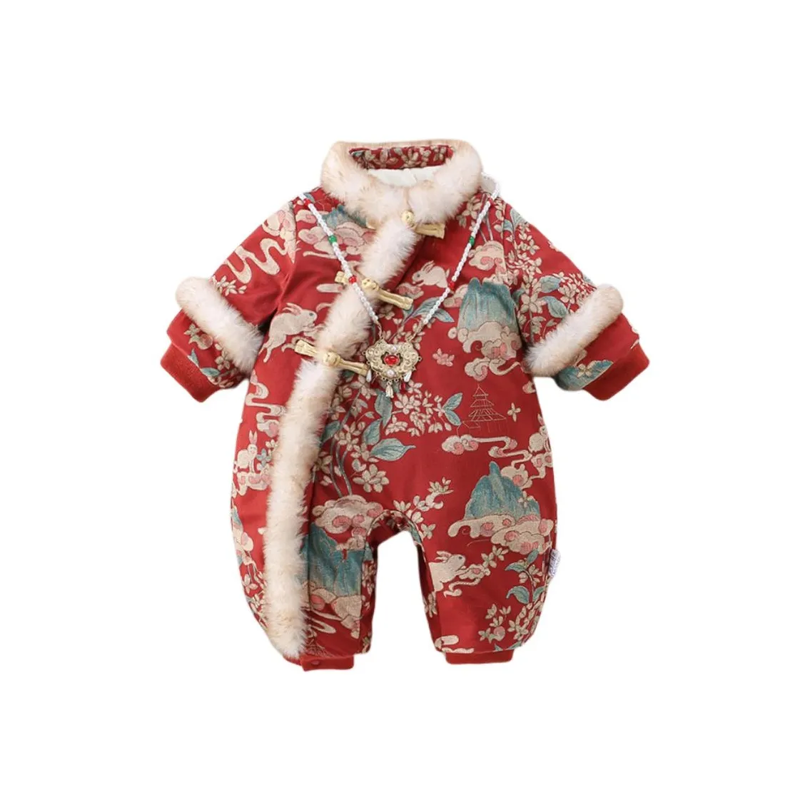 XiaoJinBu Комбинезон Красный Infant и Toddler