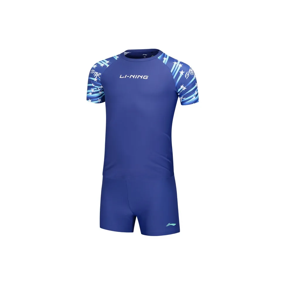 LINING YOUNG Детский купальник Shadow Фиолетовый Синий Детский