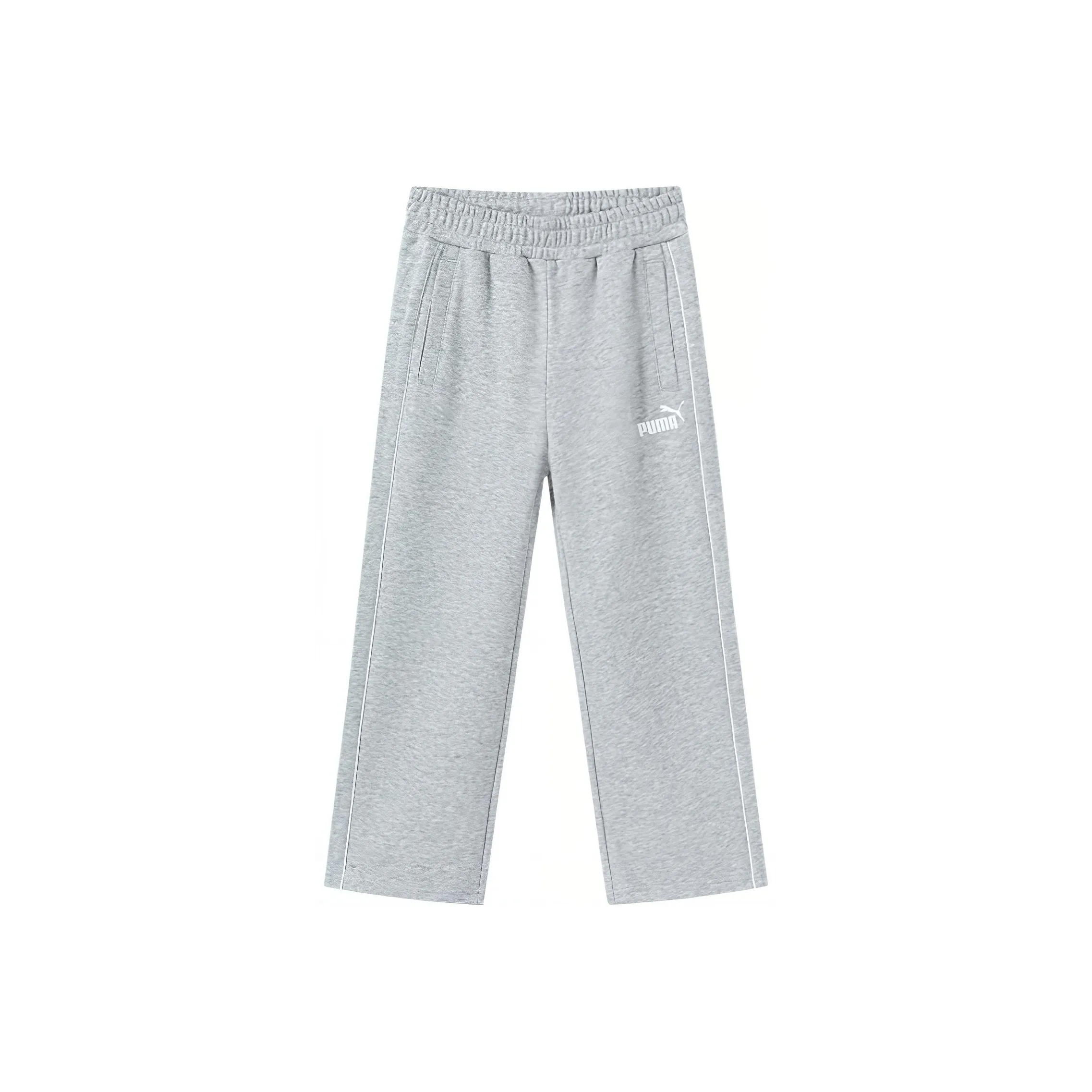 PUMA Вязаные спортивные брюки Sportstyle Series Светлый Фотиния Серый