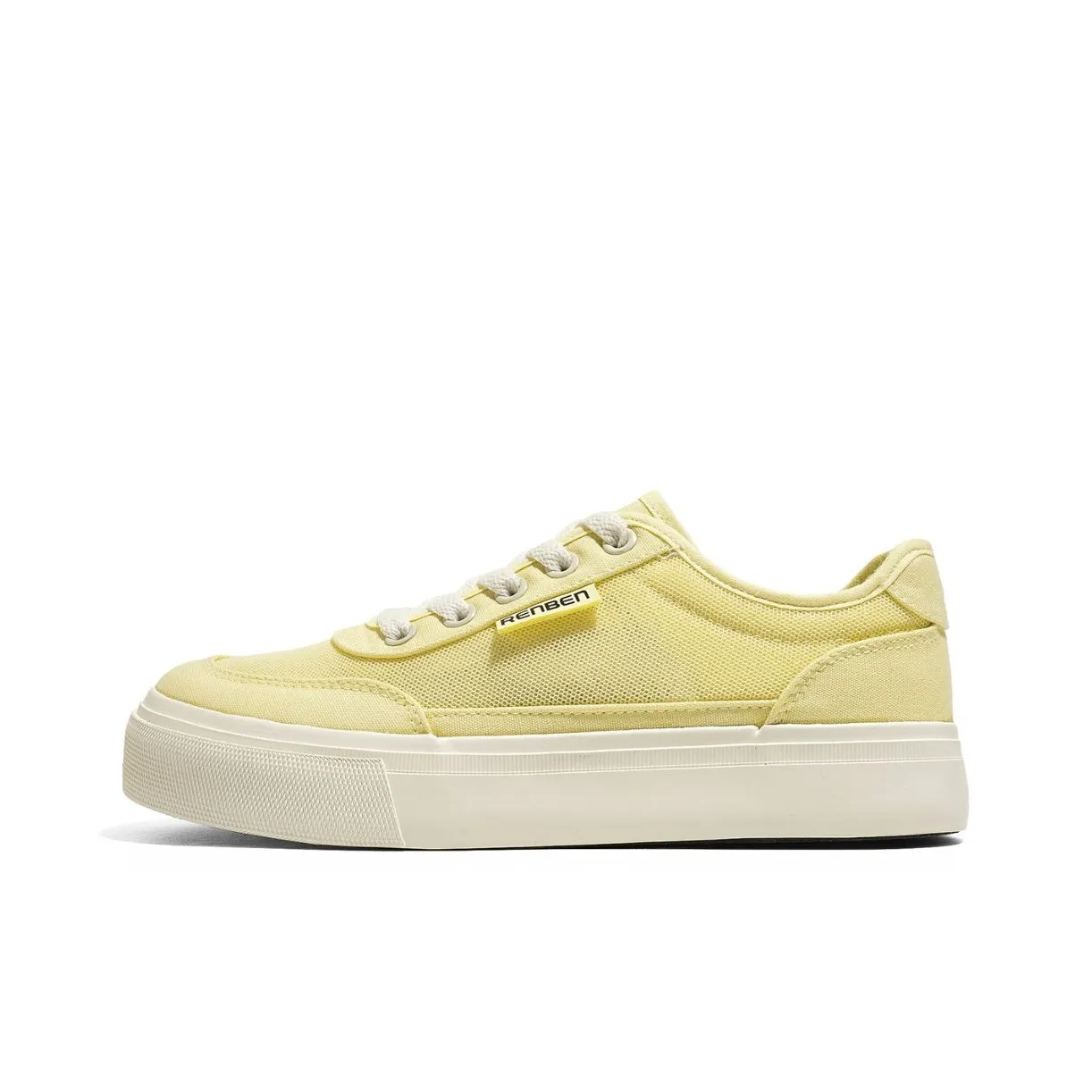 RENBEN Anti Slip Wear Resistant Low Top Canvas Shoes Women's