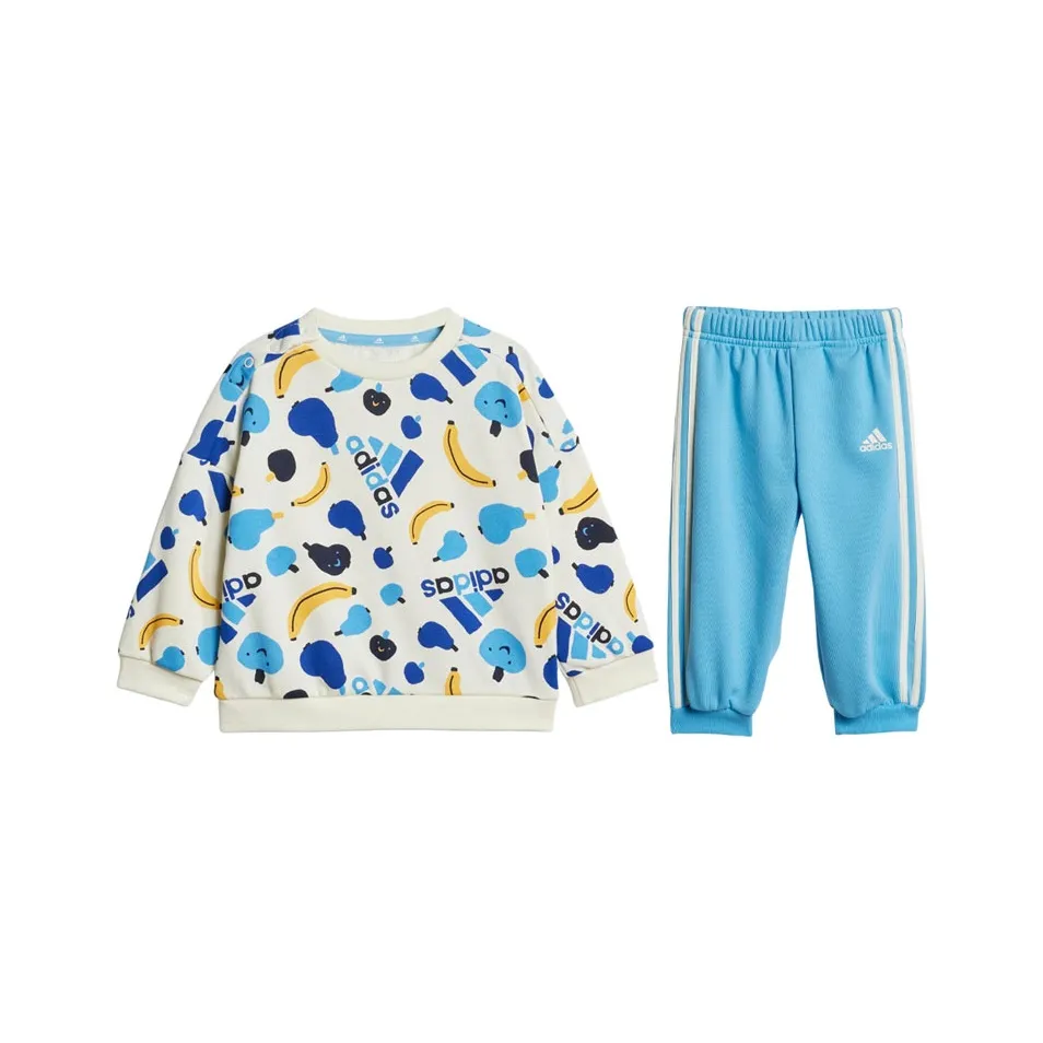 Adidas Infant And Toddler Костюм Essentials Принт Jogger Набор Children Возраст 3-7 лет