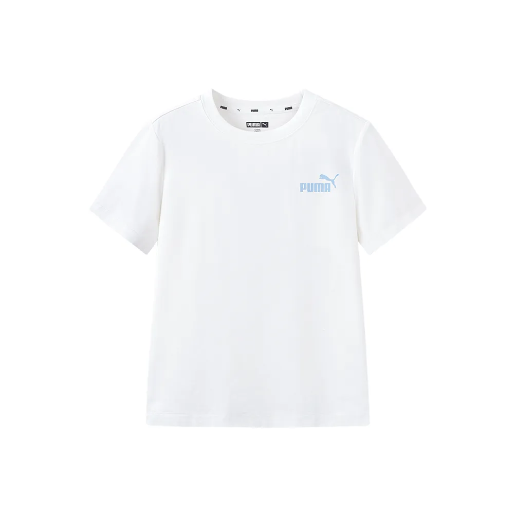 PUMA Performance T-Shirt Натуральный Белый Детский