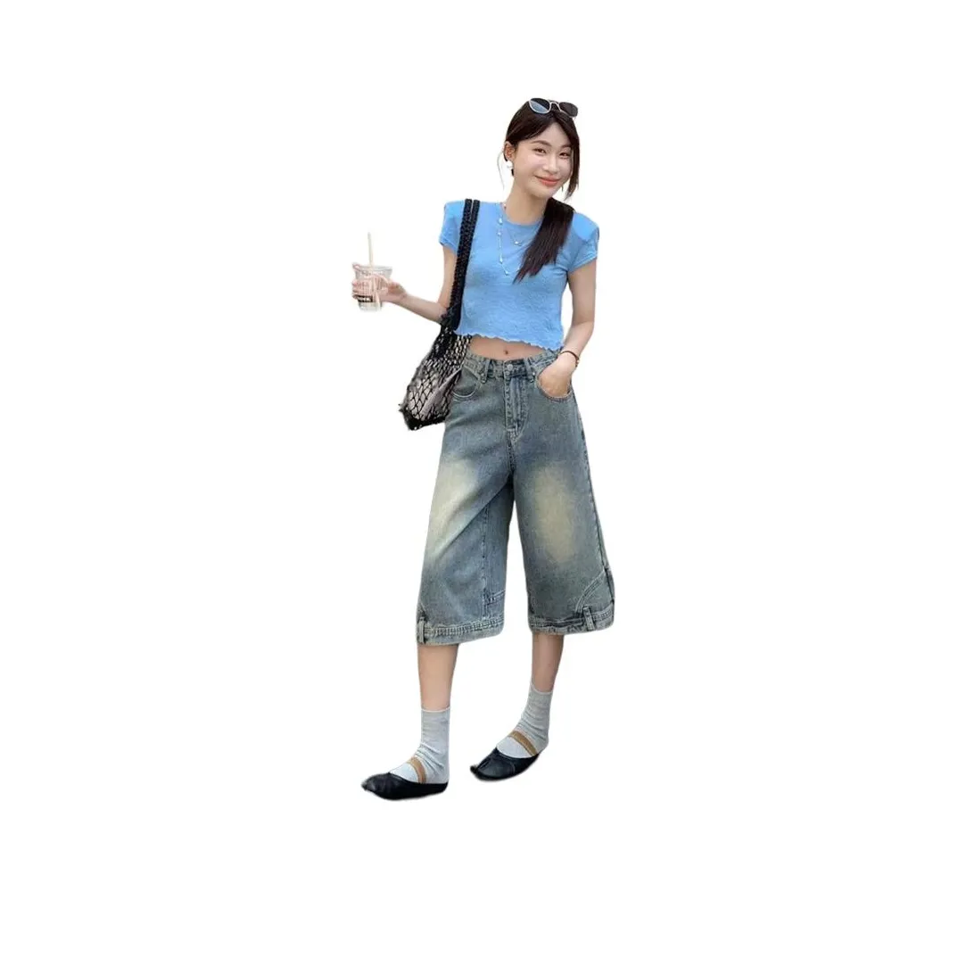 7 SEVFUN Denim Shorts Unisex