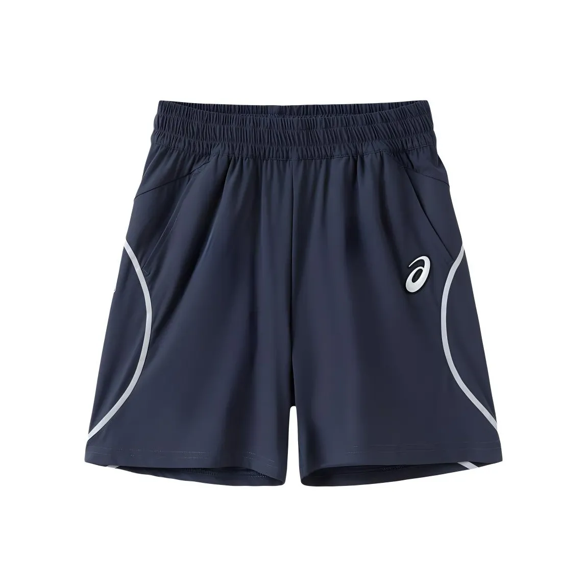 ASICS 50 Темно-синий Унисекс Короткий