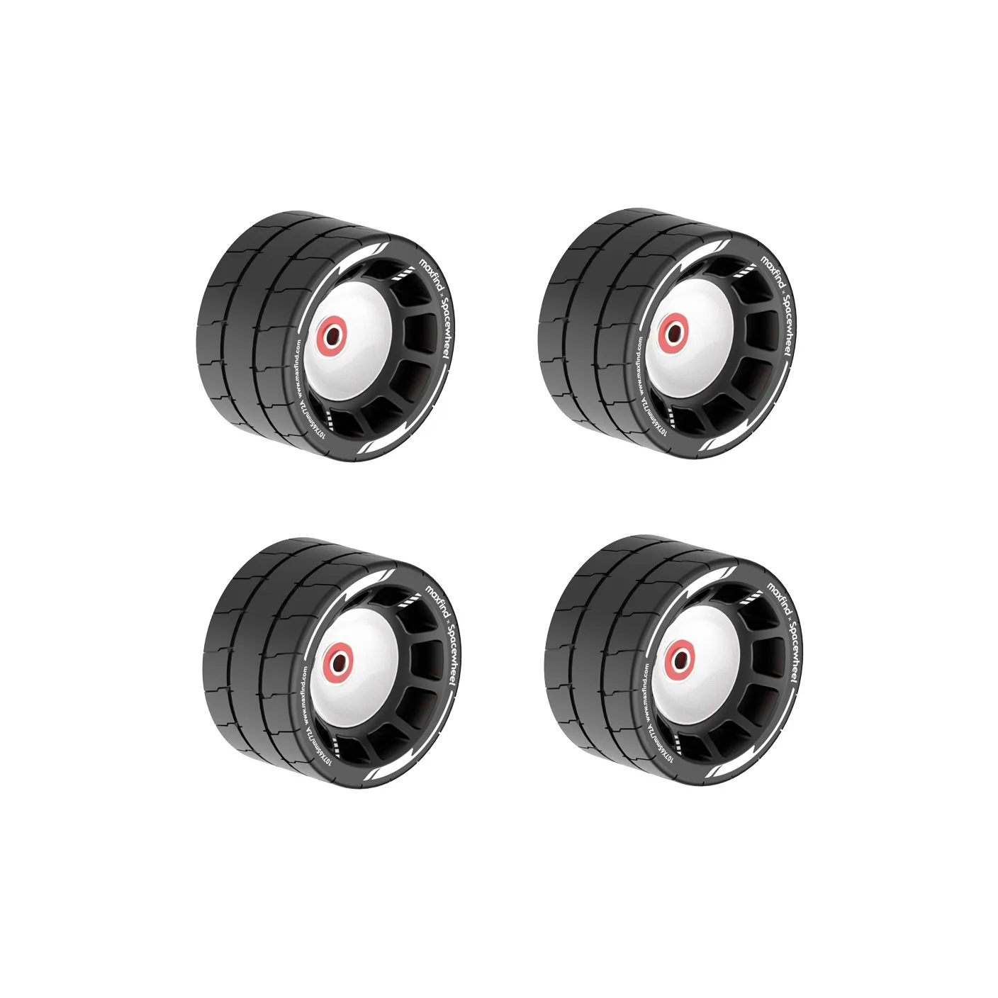 MAXFIND Skateboard Wheels Double Kick Skateboard, Single Kick Longboard, Land Surfboard, Fish Skateboard Polyurethane