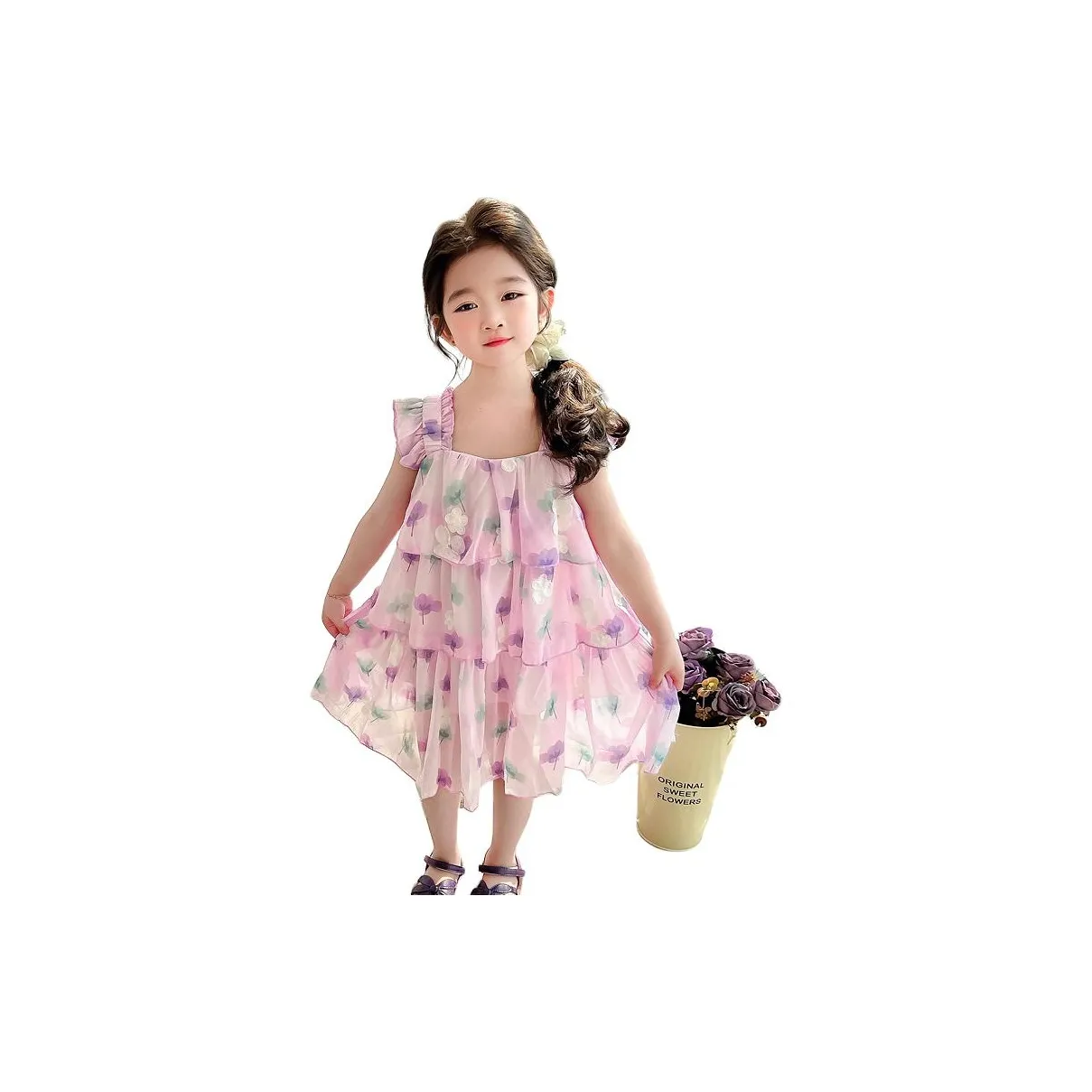 FIRS Kids Платье Фиолетовое для детей 3-7 лет