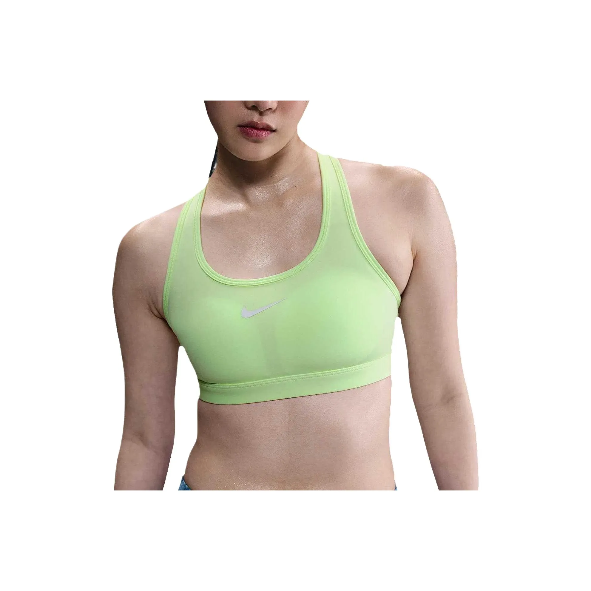 Nike SwooshDri Форма Спортивное белье Женское Зеленое