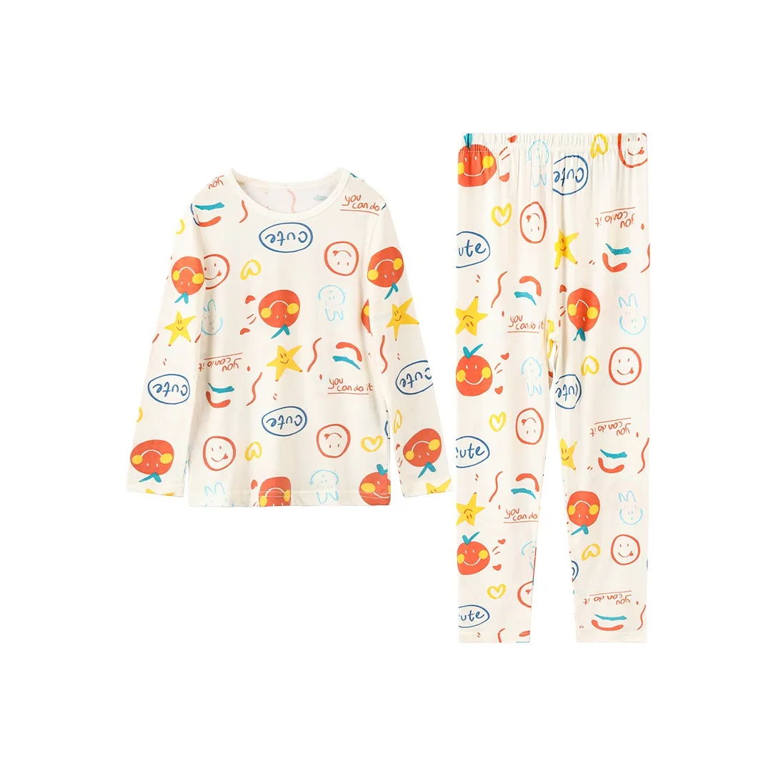 Red Bean Домашняя одежда Кремовый Детский