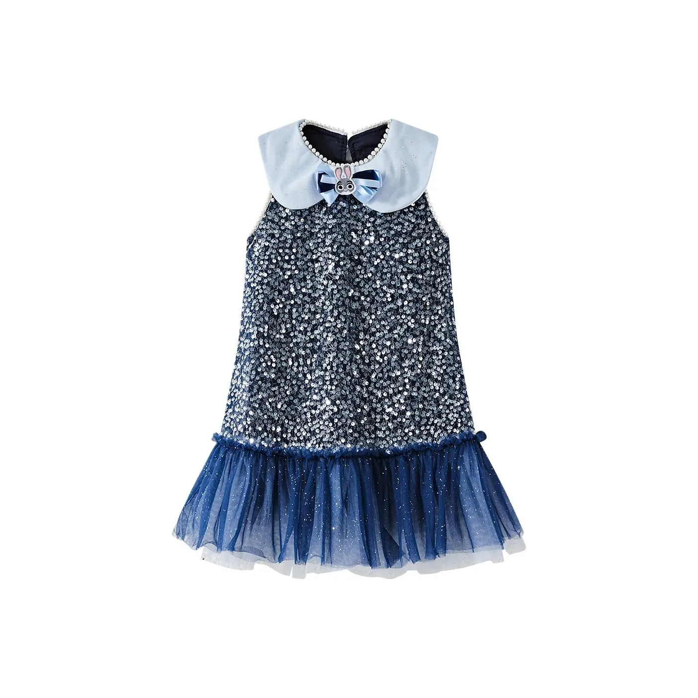 Disney Платье SS25 Темно-синий Синий Дети Возраст 3-7 Лет