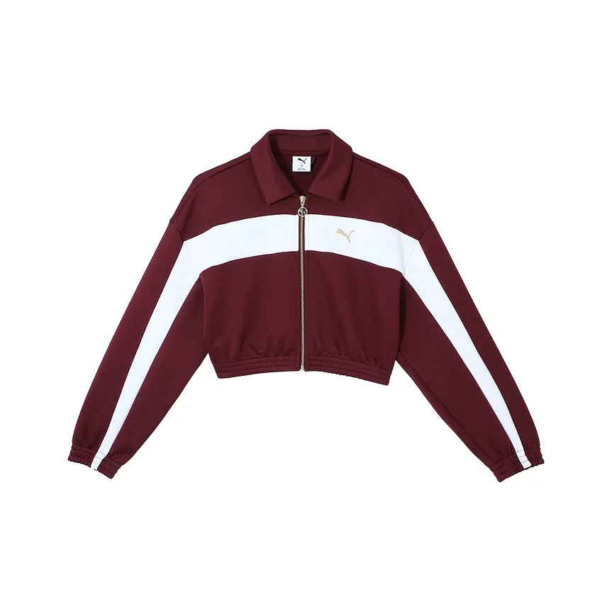 PUMA Sports Life Collection Jackets Coats Women's Burgundy