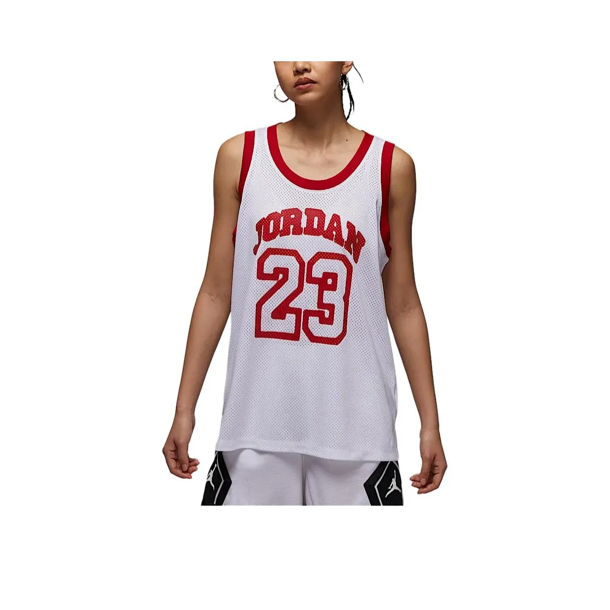 Джордан SS25 Спортивные жилеты Женские Красный Белый