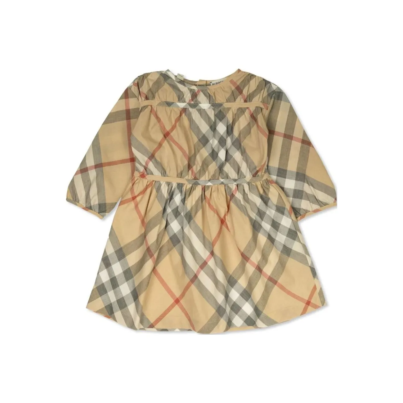 Burberry Платье Бежевый Infant и Toddler