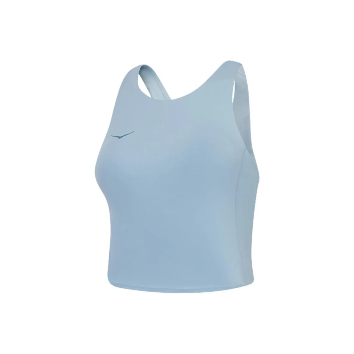 HOKA ONE ONE ELARO CROP Бюстгальтер Спорт Жилет Женские Кристальный камень Синий