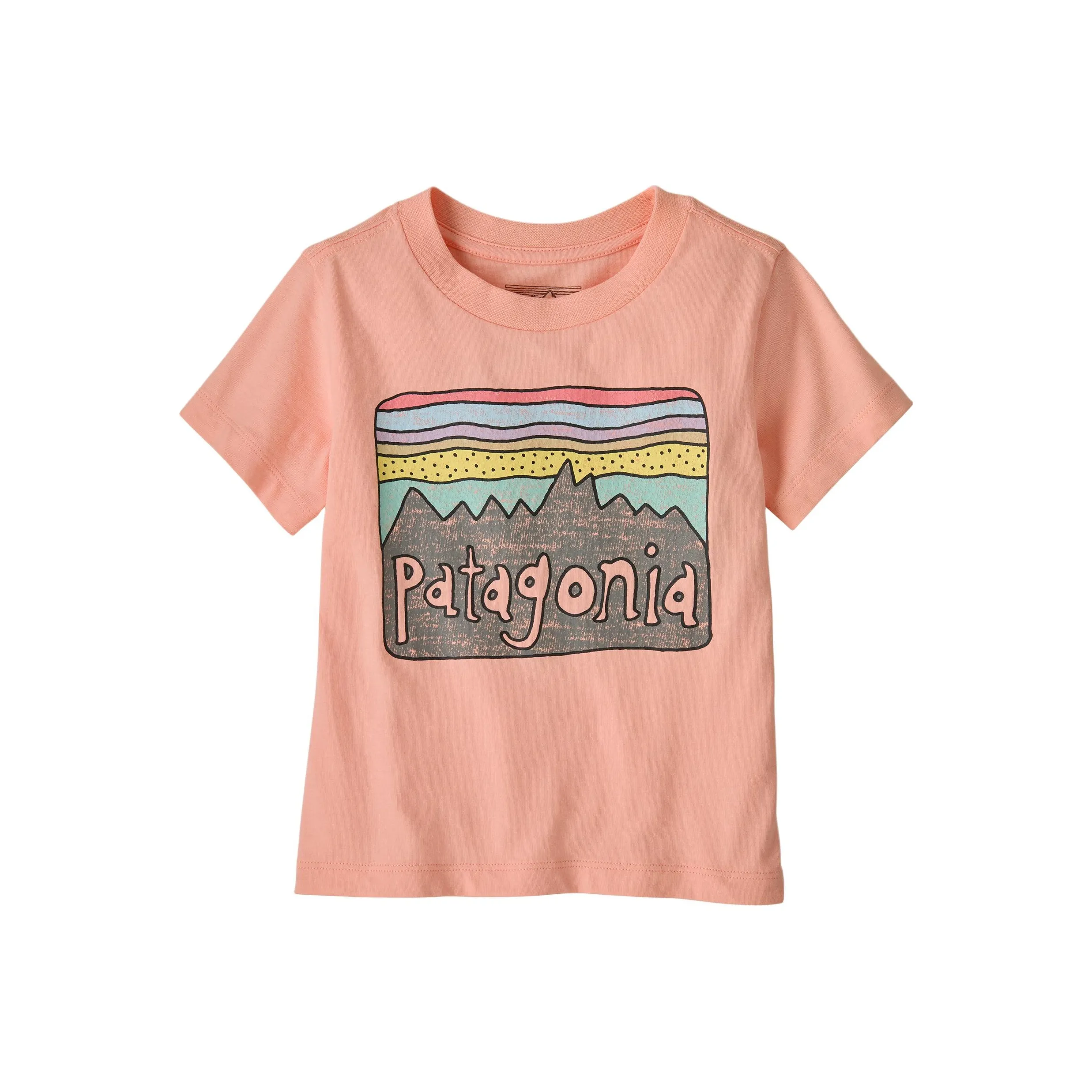 Patagonia T-рубашка Fitz Roy Skies для малышей и детей дошкольного возраста