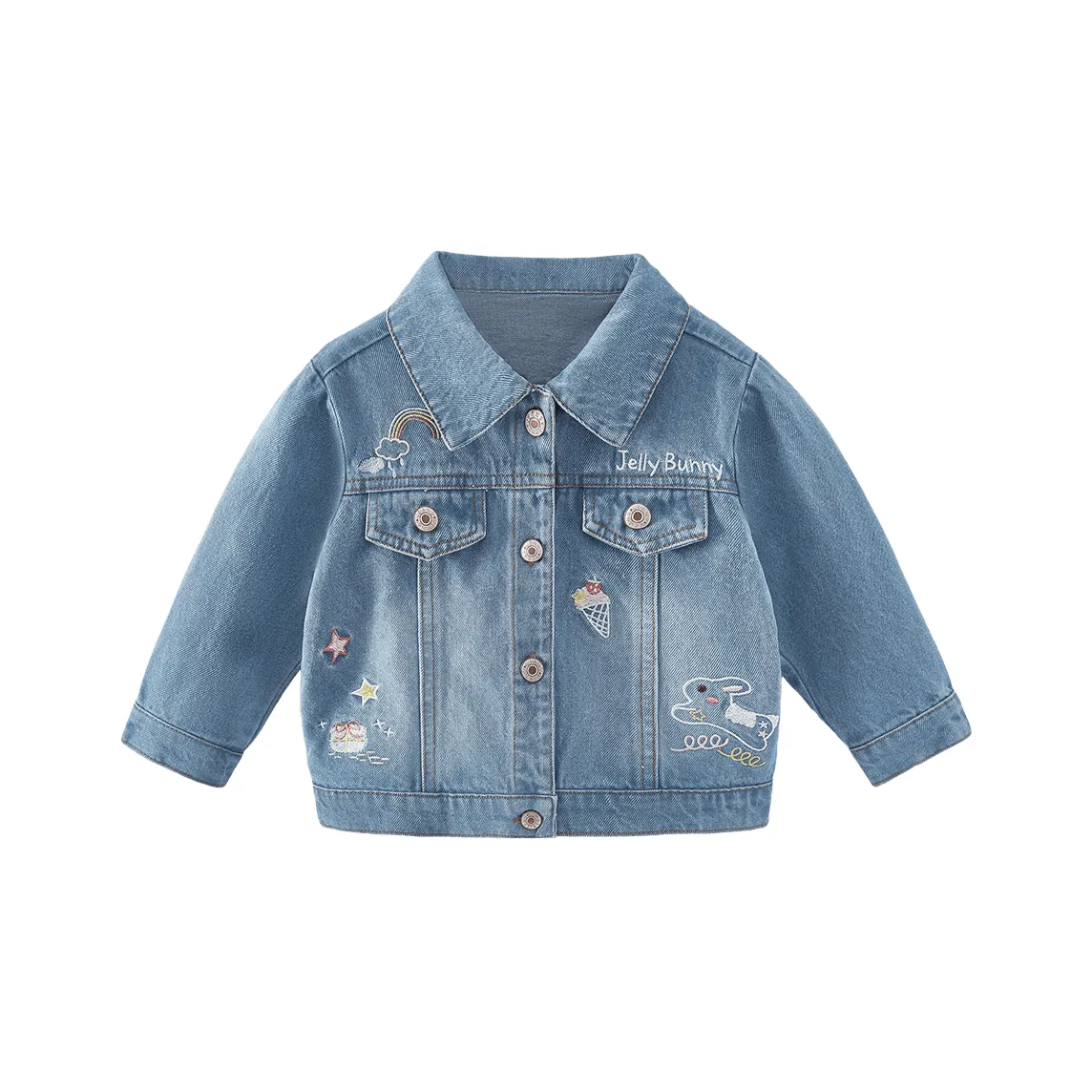 JELLYBABY Ветровка Джинсовый синий Для детей 3-7 лет