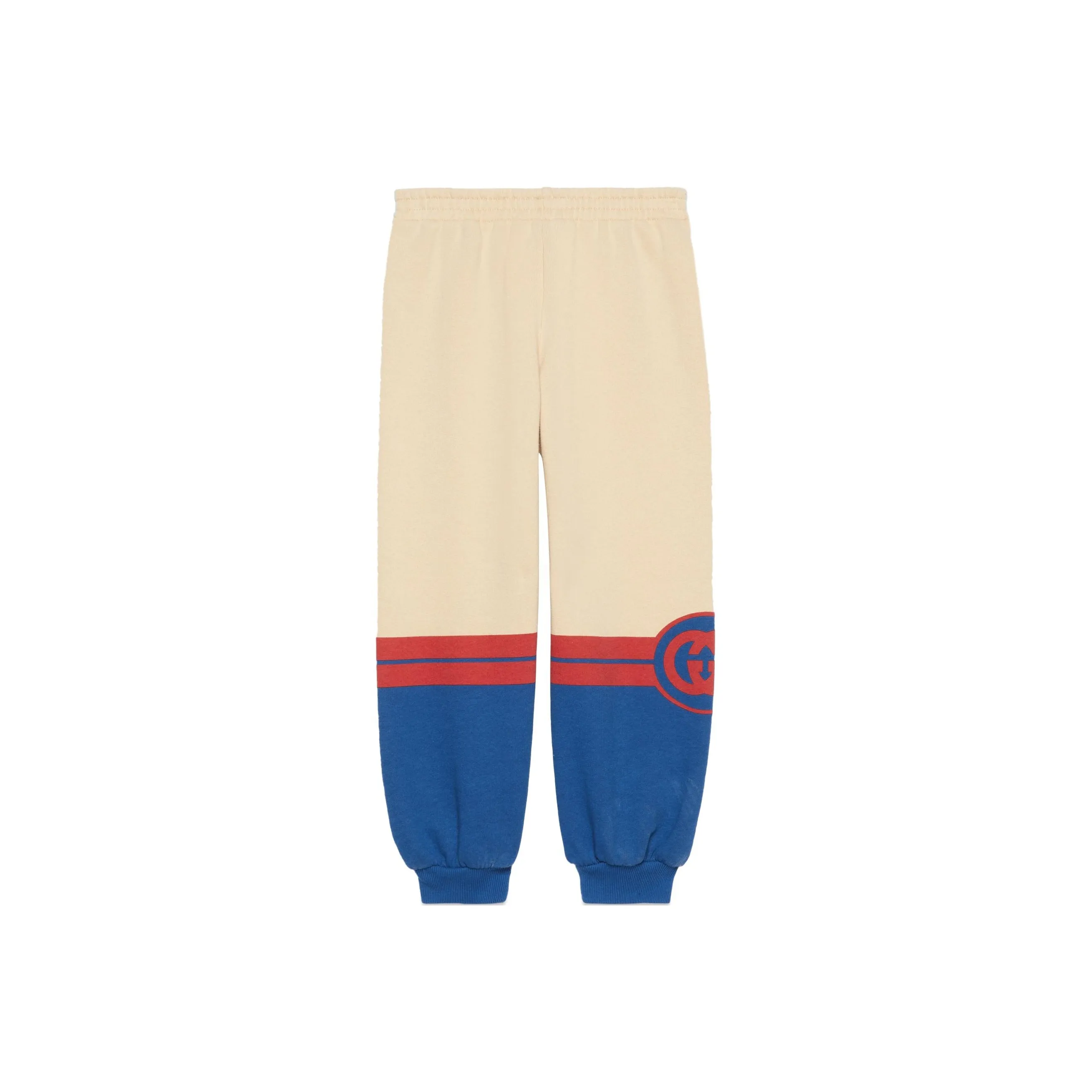 Детские GUCCI Вязаные Тренировочные Штаны SS24 Айвори Белый