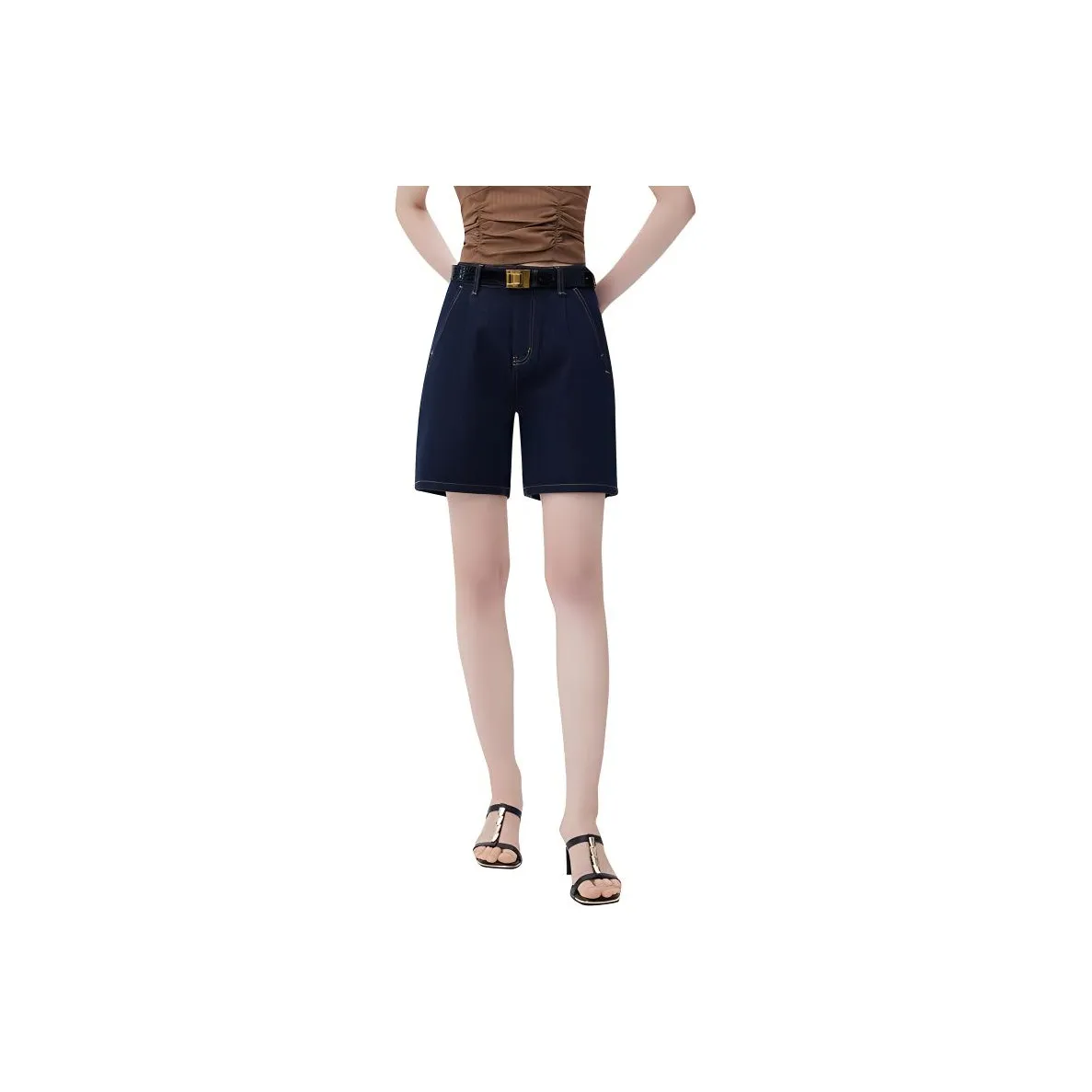 Shuhao Bai Knee Length Pants Women's