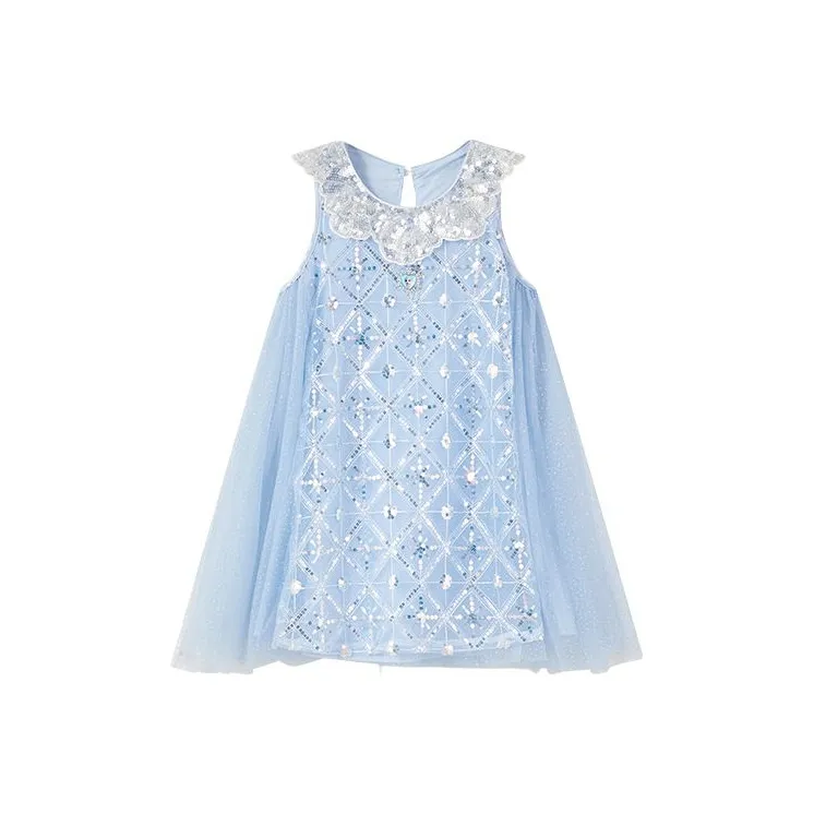 Disney Платье Frozen Collection SS25 Синий для детей 3-7 лет