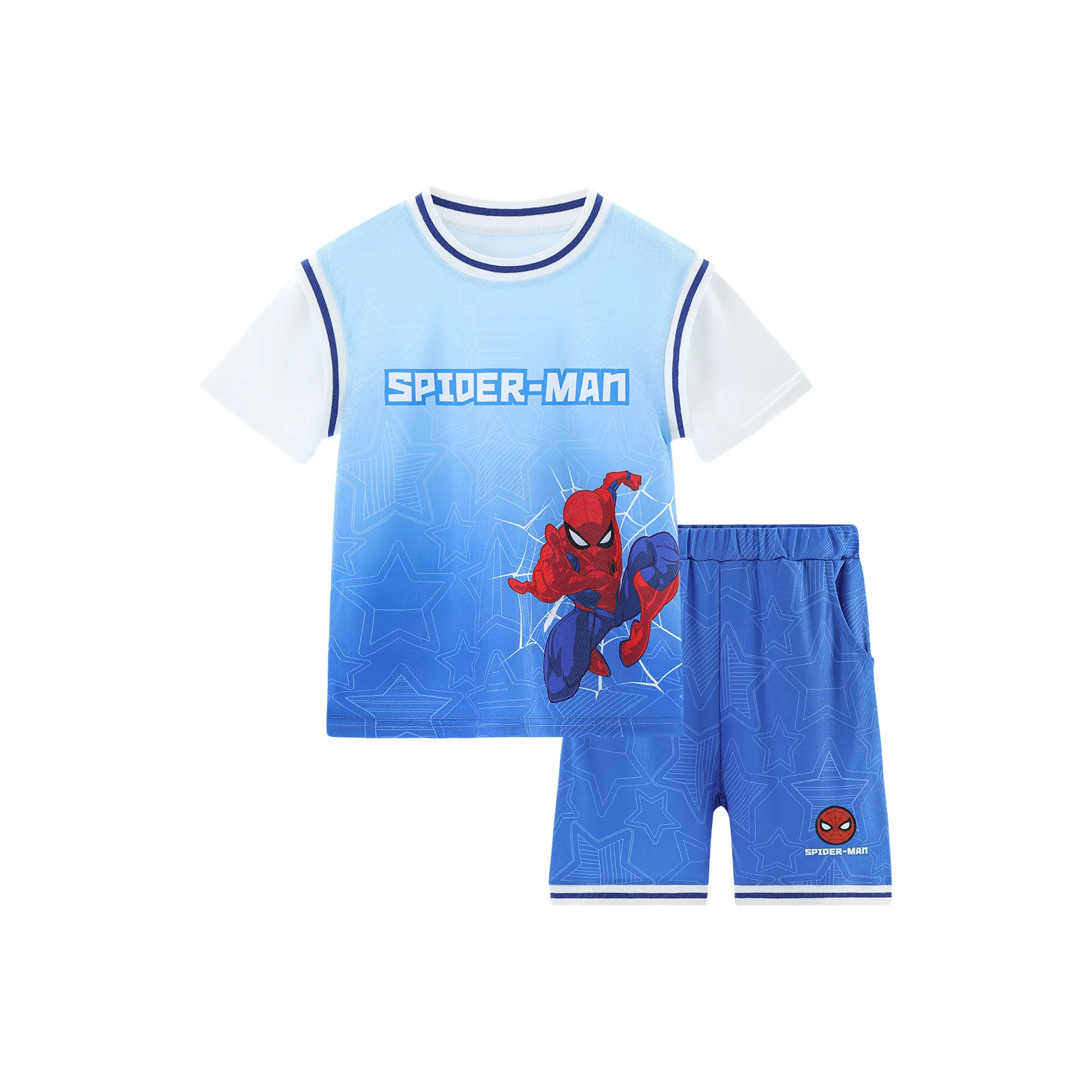 Disney Повседневная спортивная одежда Spider Man для детей 3-7 лет