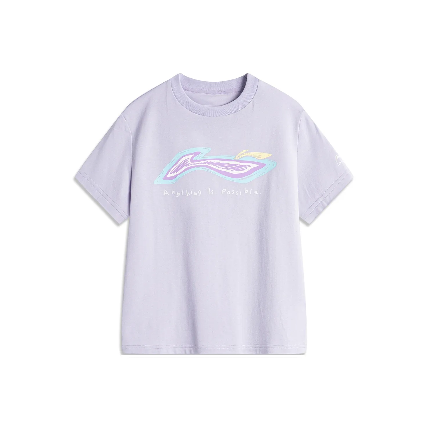 LINING YOUNG Sports Life Collection T-Shirt SS25 Naughty Purple