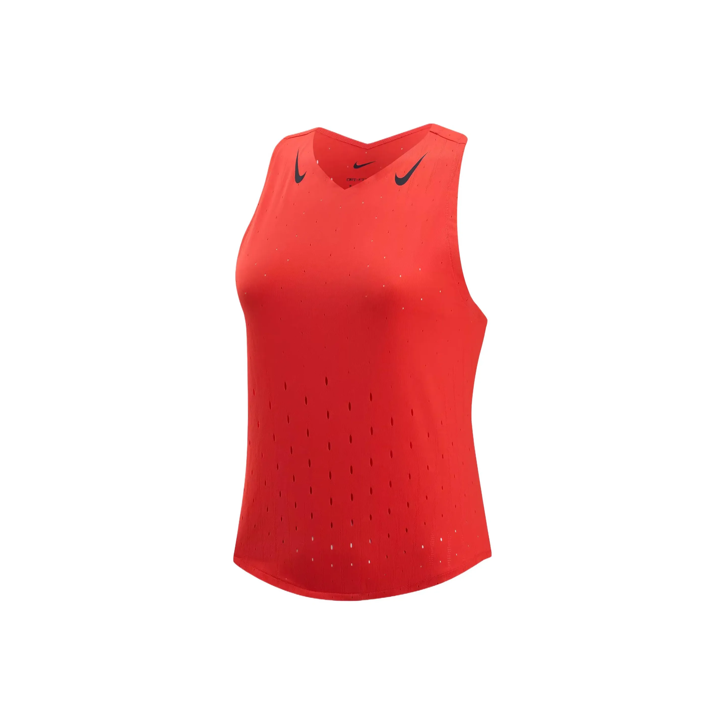 Nike AEROSWIFTDri Форма ADV Спортивные жилеты Женские Светло-красный Черный