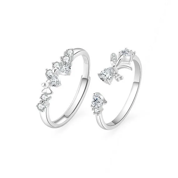 MOVER S925 Silver Rings Women's