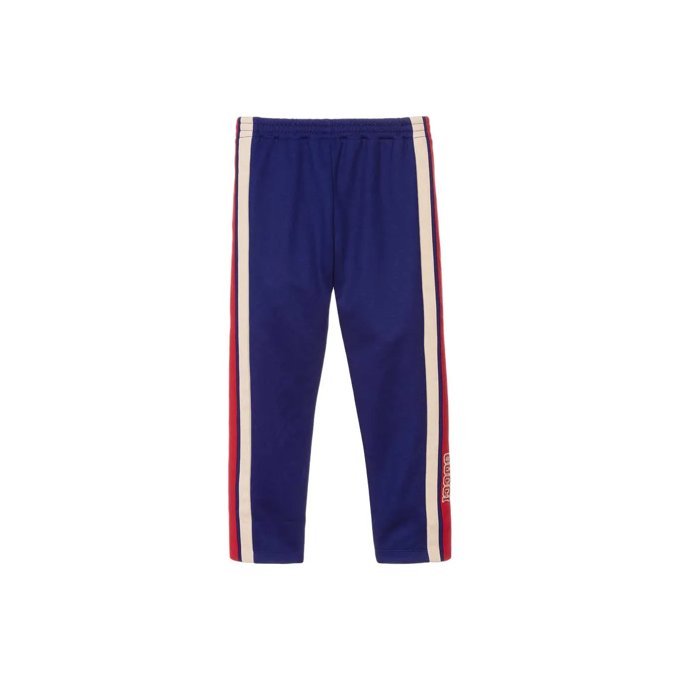 Детские GUCCI Вязаные Тренировочные Штаны FW24 Синий Красный