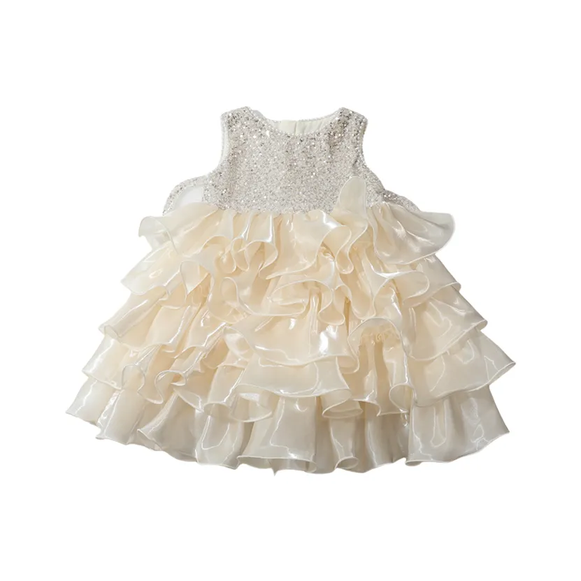 Lanza Платье Шампанское Принцесса Детское 3-7 лет