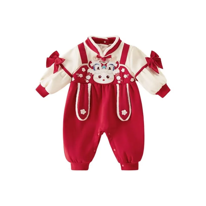 JELLYBABY Комбинезон Красный для детей 3-7 лет