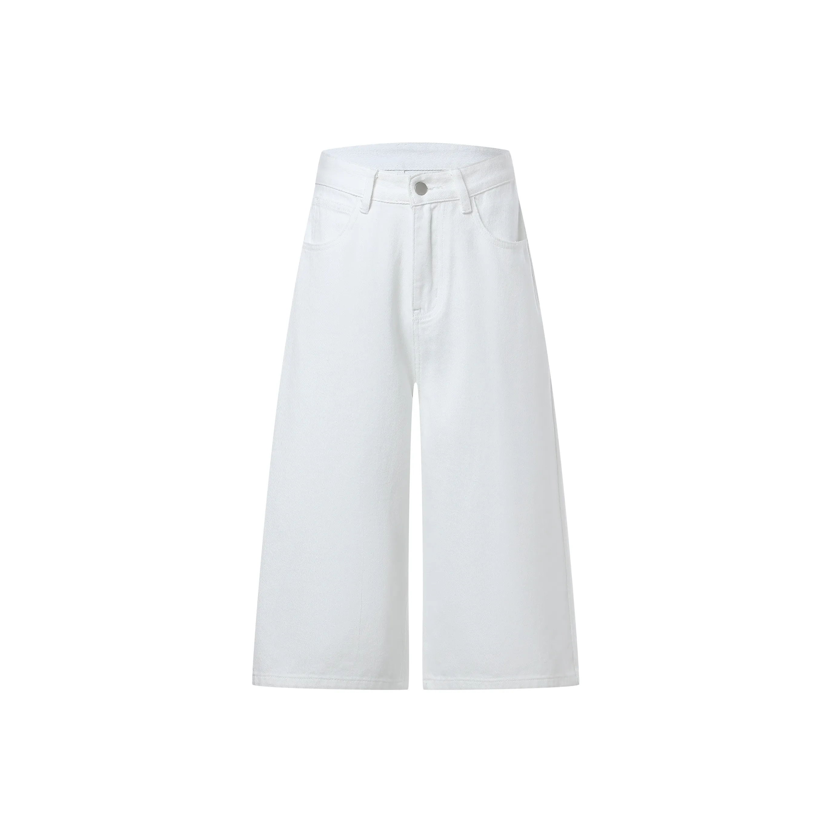 Wen Shan Джинсовые шорты Женские Белые