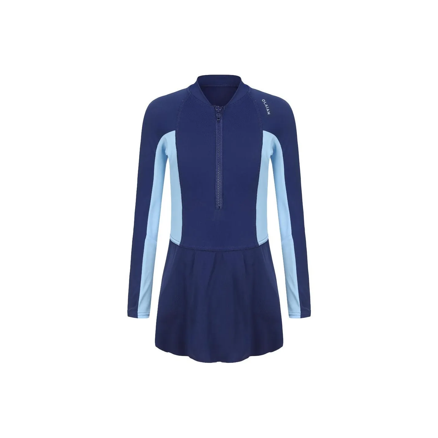 DECATHLON Детский купальник MARINER Синий Небесный Синий Женский